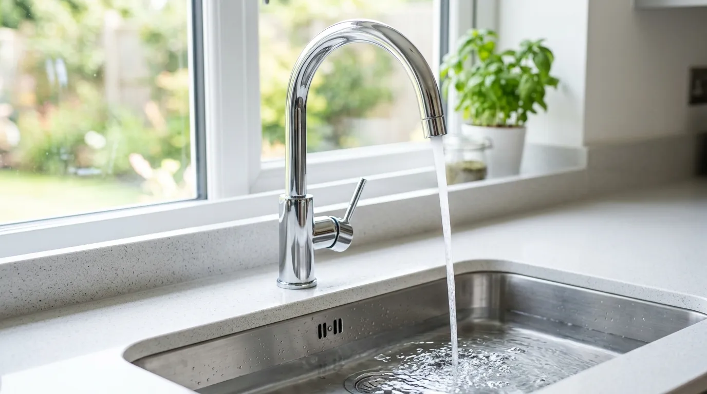 Local Plumbing Master Pros same day plumber fixing a faucet in Annandale, VA